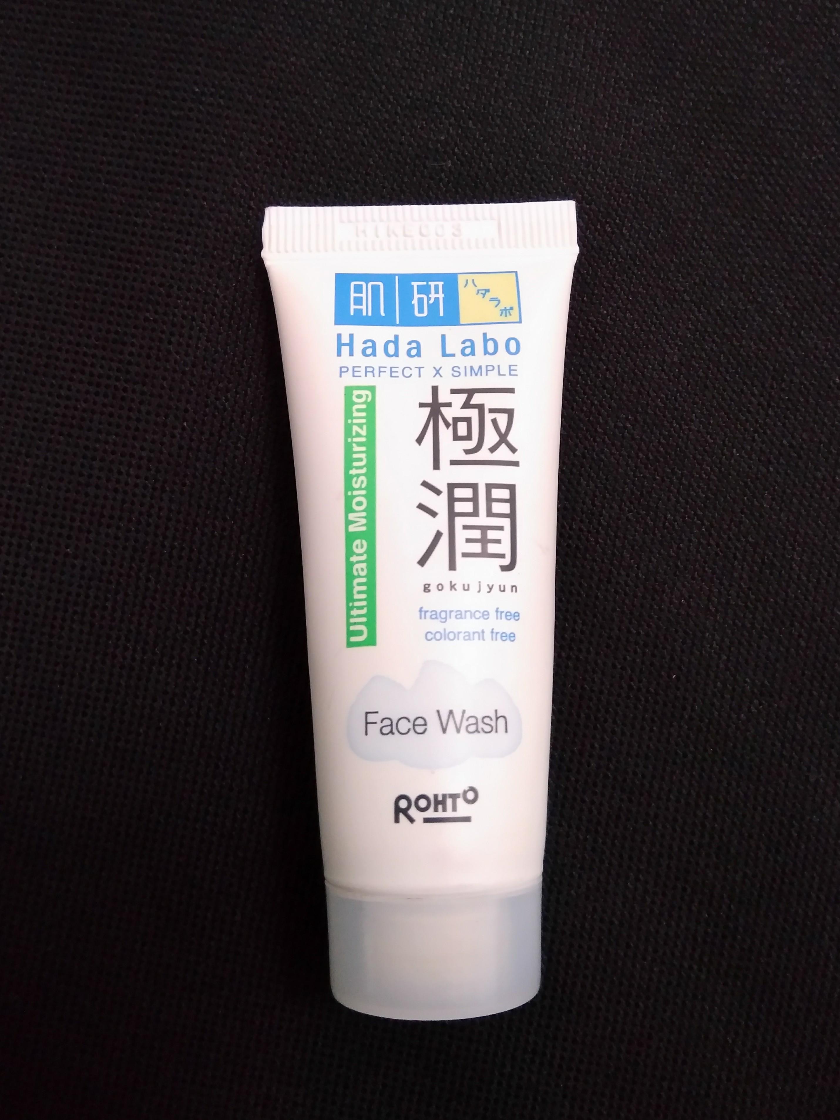 hada labo perfect x simple face wash