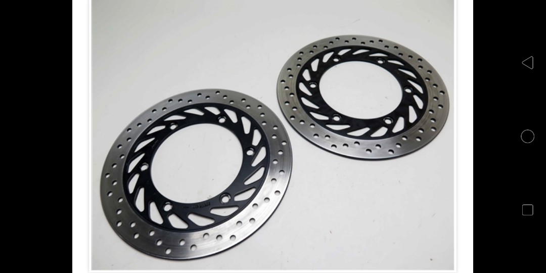 Honda CB750 RC42 Front Rotors, Motorcycles, Motorcycle Accessories on ...