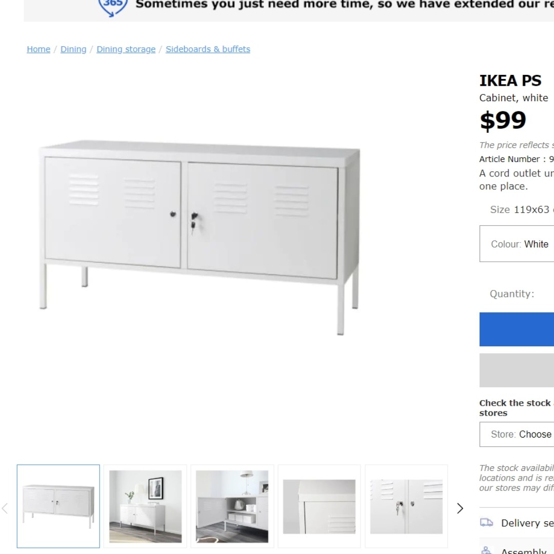 IKEA AND SHELF UNIT, Furniture & Home Living, Furniture