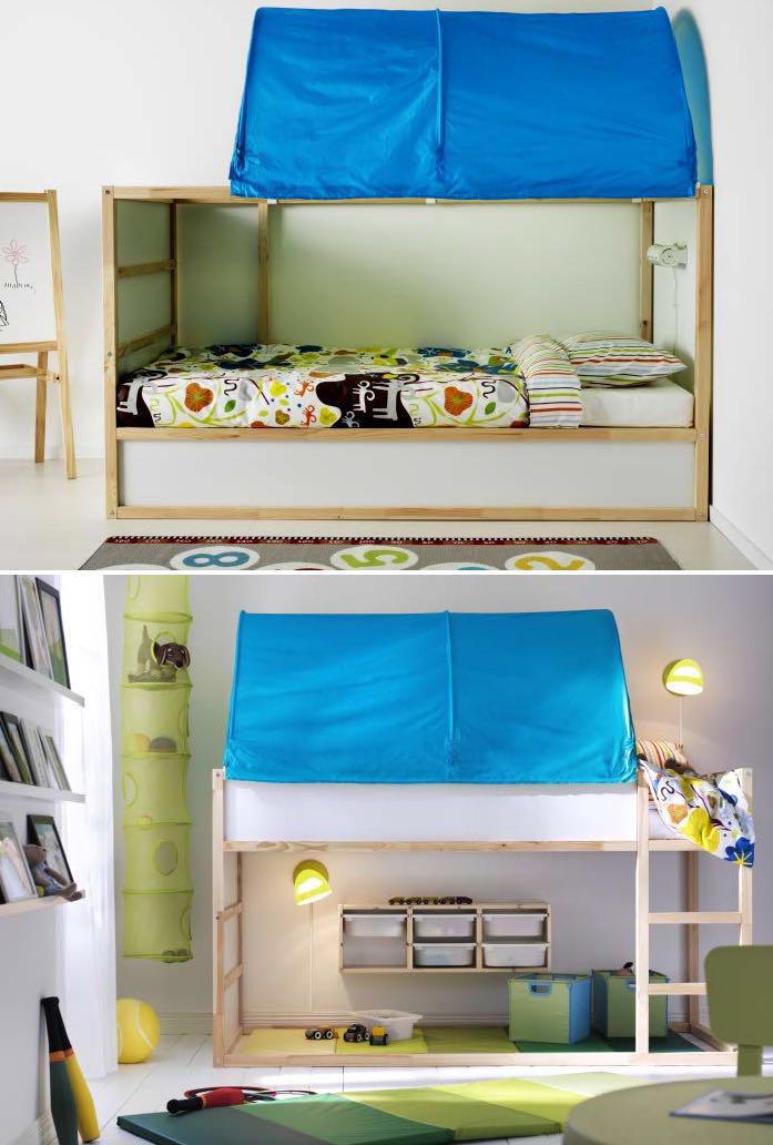 ikea bunk bed canopy