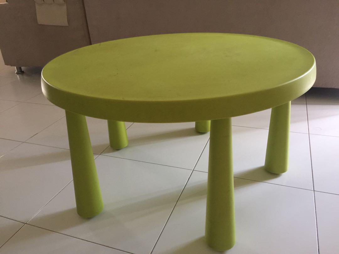 Ikea Plastic Table Furniture Tables Chairs On Carousell