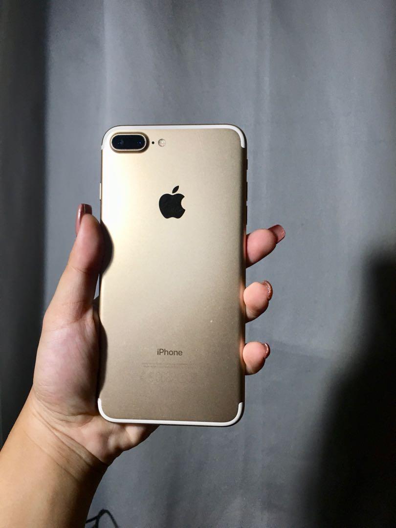 Iphone 7plus FU (Category: Others) located in Cebu City. Submitted by heygorj.ph (Listing ID 184884931, Image 1). Description: Iphone 7 plus, gold, 2nd hand, factory unlock, free casing. Slightly negotiable..