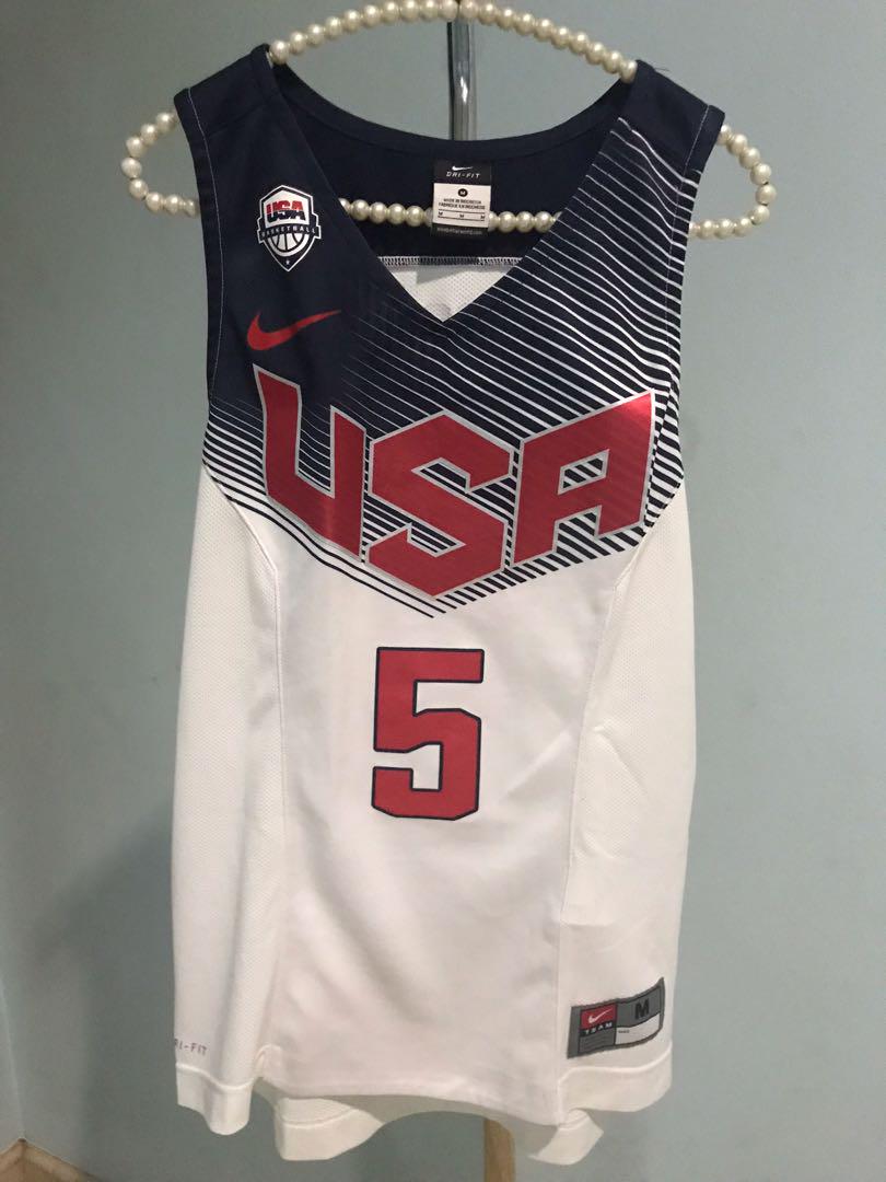 kevin durant usa 2018 jersey