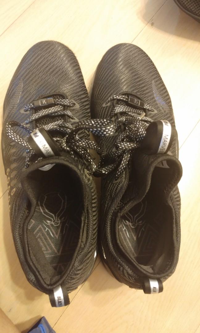 klay thompson black panther shoes