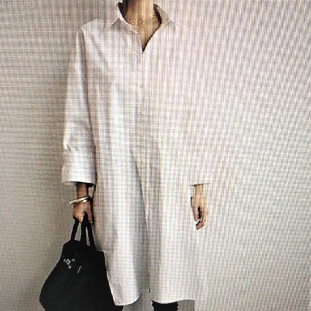 Korean Style Oversized Shirts Available In Light Blue White