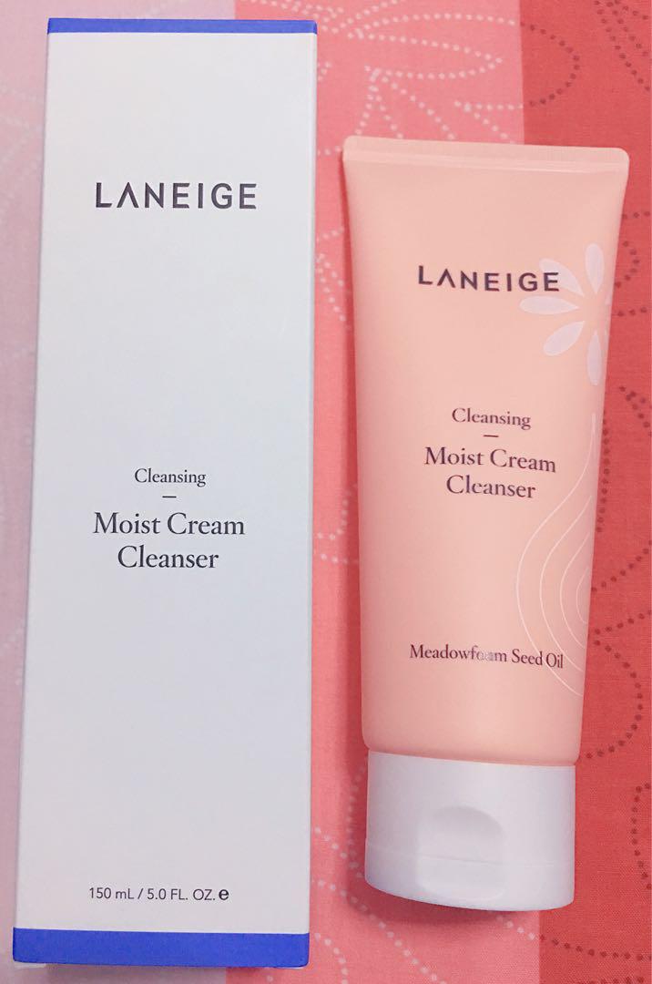 laneige moist cream cleanser