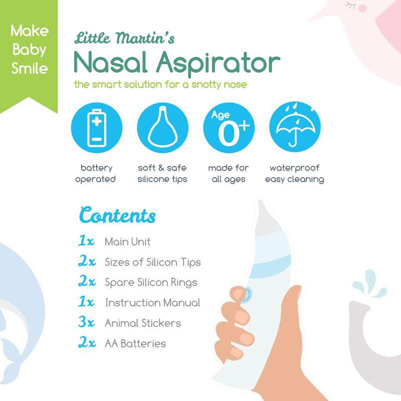 Little martin's drawer nasal hotsell aspirator