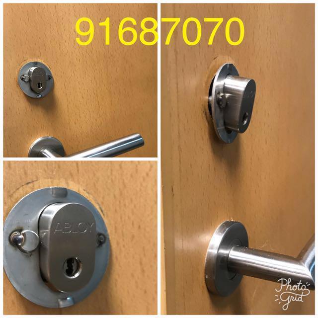 Locksmith BTO room door lock , Home Services, Home Repairs, Locksmith