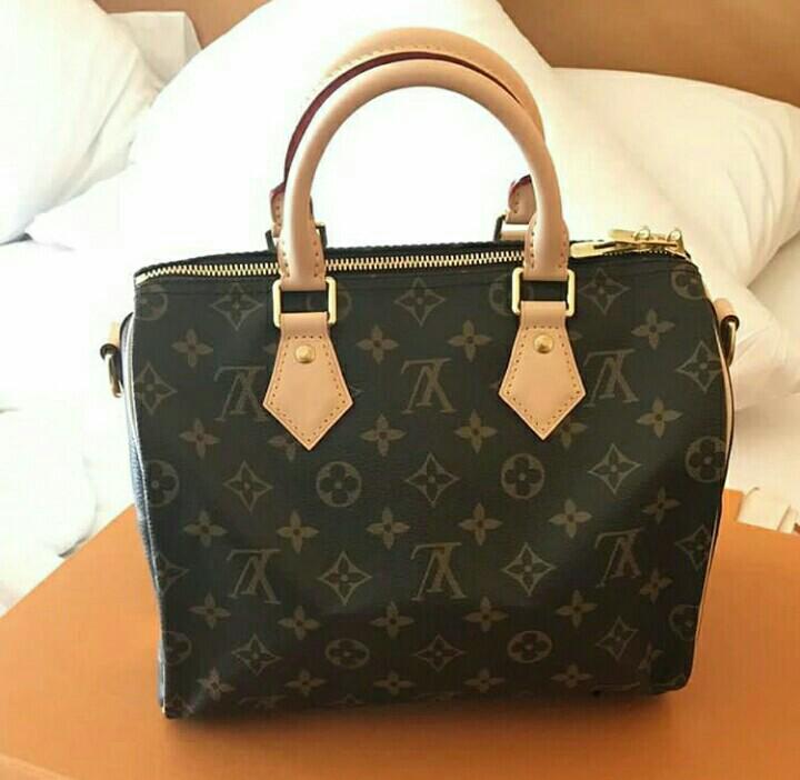 Louis Vuitton micro speedy, Barang Mewah, Tas & Dompet di Carousell