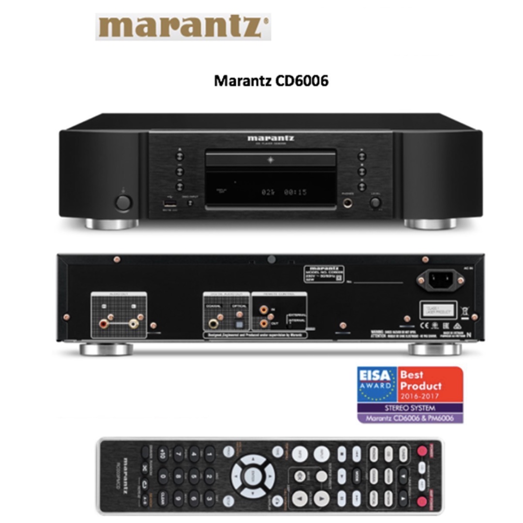 MARANTZ SINGLE DISC CD PLAYER (AWARD WINNING MODEL), Electronics, Audio ...
