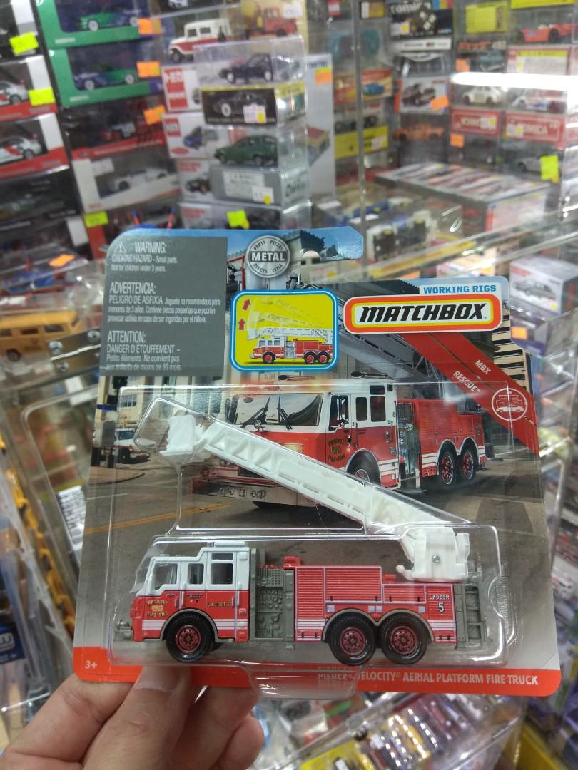 matchbox fire trucks 2018