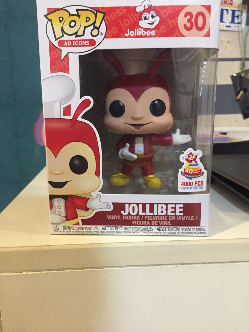 jollibee funko pop metallic