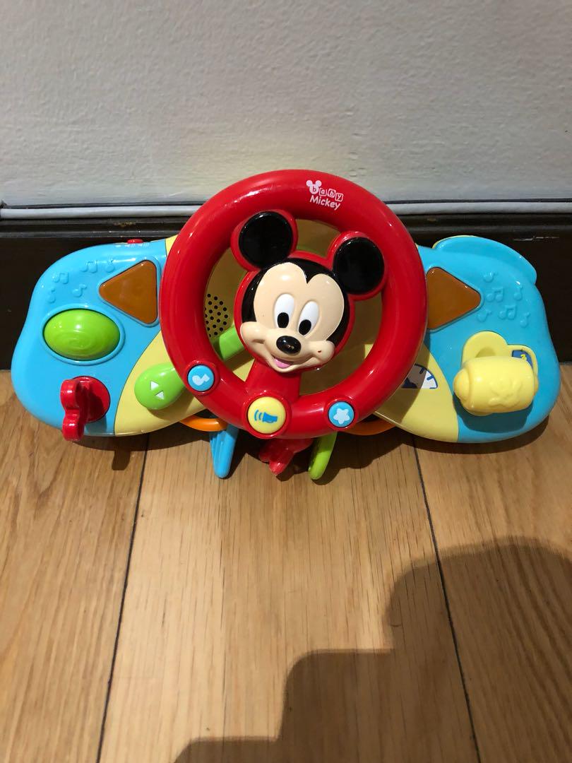 Mickey Mouse Stroller Toy Drive Babies Kids Going Out