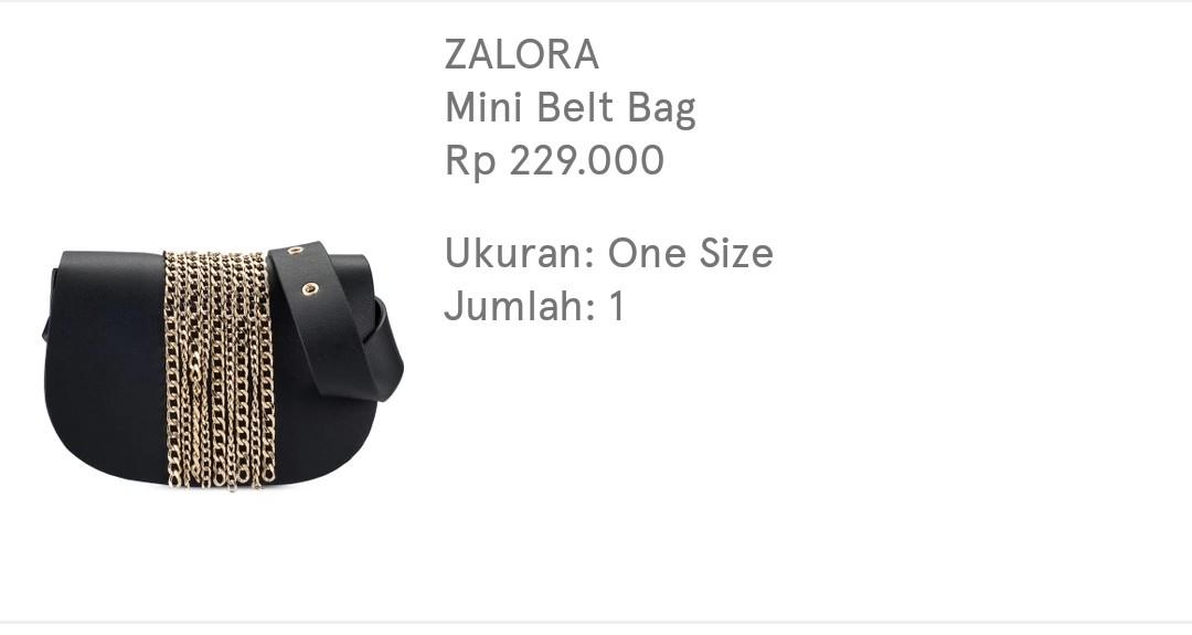 zalora belt bag