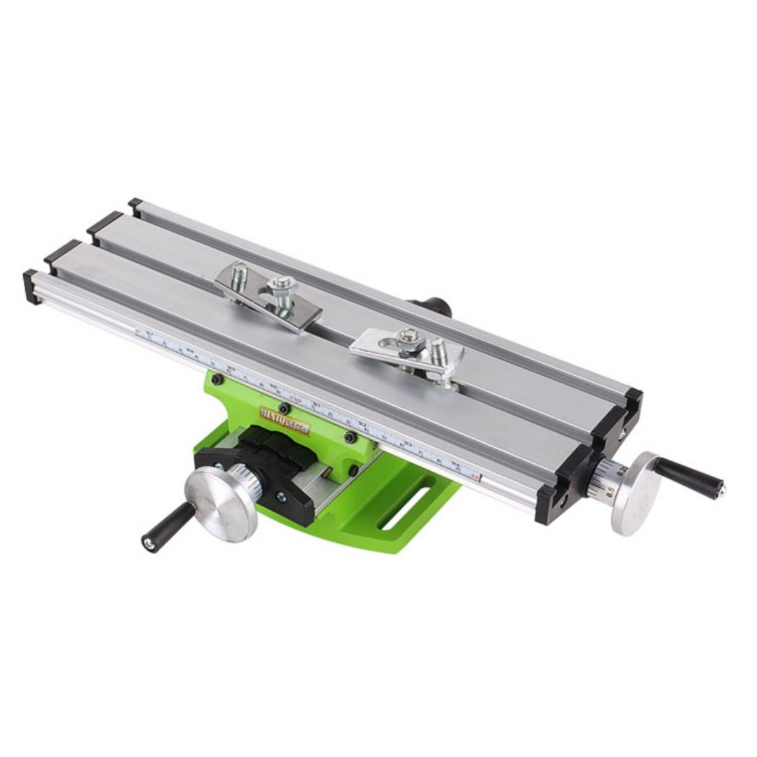 Mini Compound Slide Worktable Milling Machine Vise Fixture