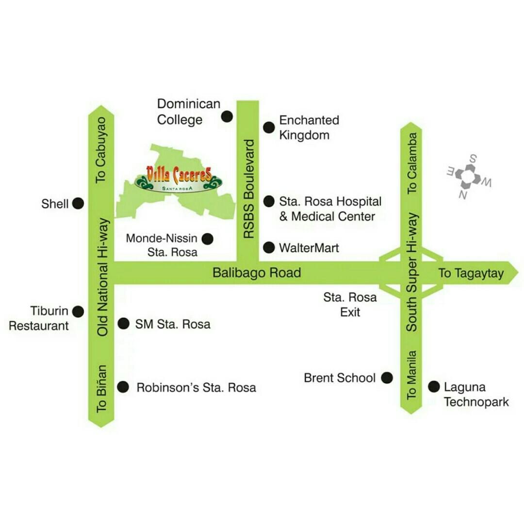 Modern House and Lot For Sale in Sta. Rosa, Laguna Villa Caceres