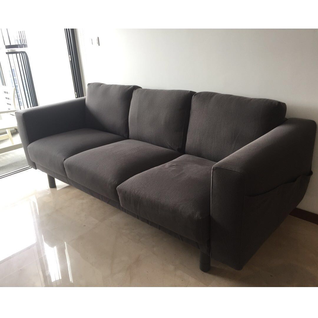 Near New Ikea 3 Seater Sofa For