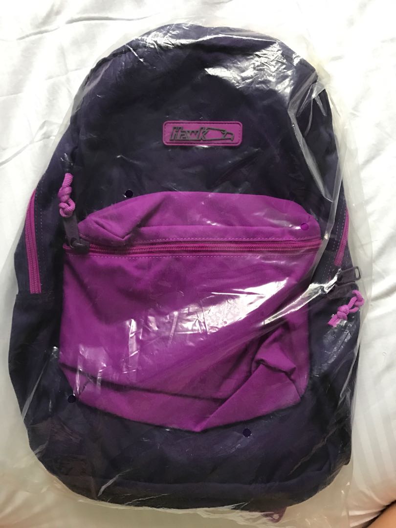 Hawk bag online black and violet