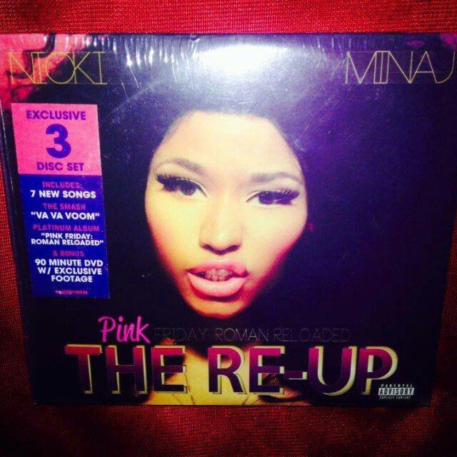 Nicki Minaj Pink Friday Roman Reloaded The Re Up Album Cover 