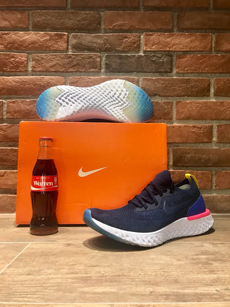 Nike epic new arrivals react navy mens