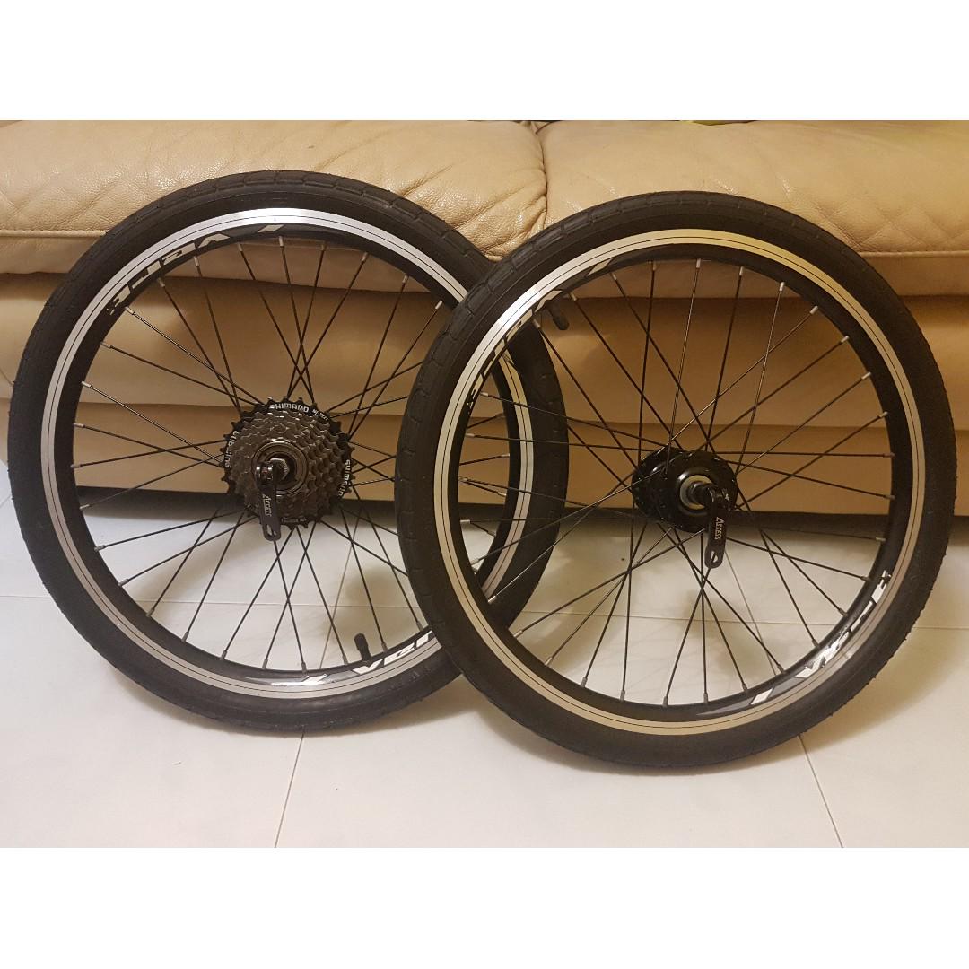 Original Vert Wheelset 20", Sports Equipment, Bicycles & Parts, Parts