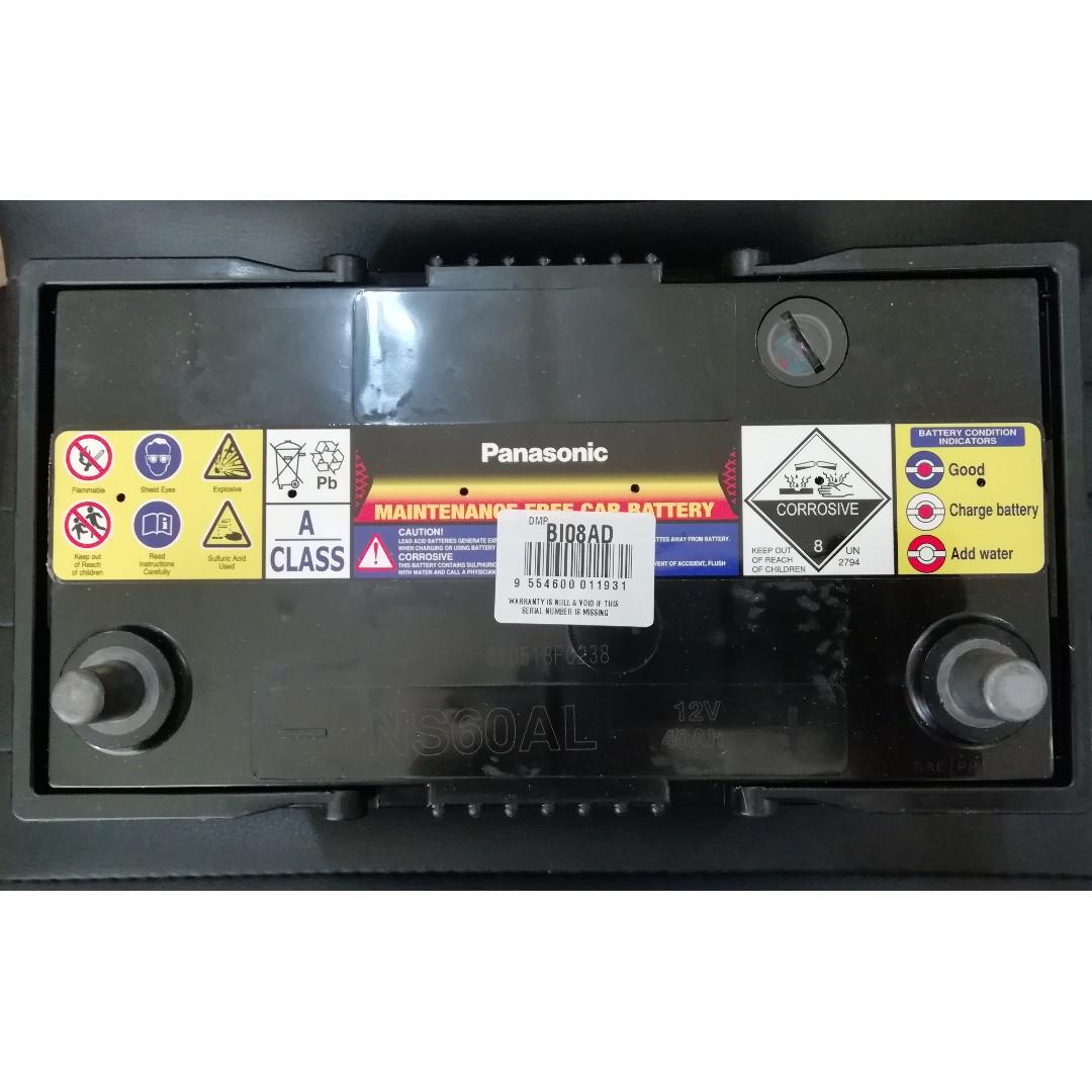 Panasonic Car Battery Auto Accessories On Carousell