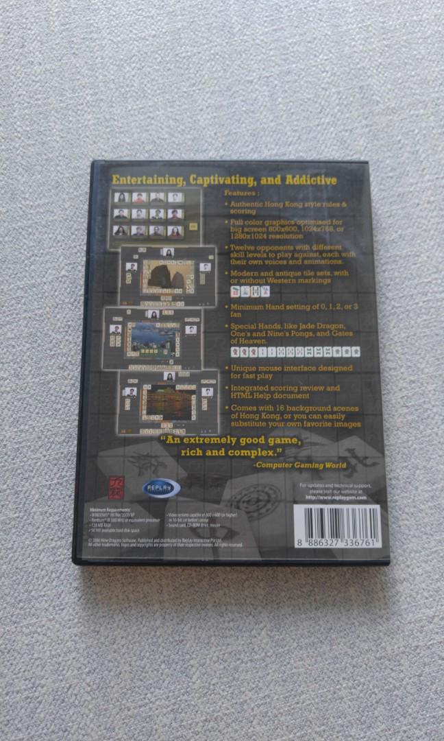 Pc cd rom hong kong mahjong game hobbies toys music media cds
