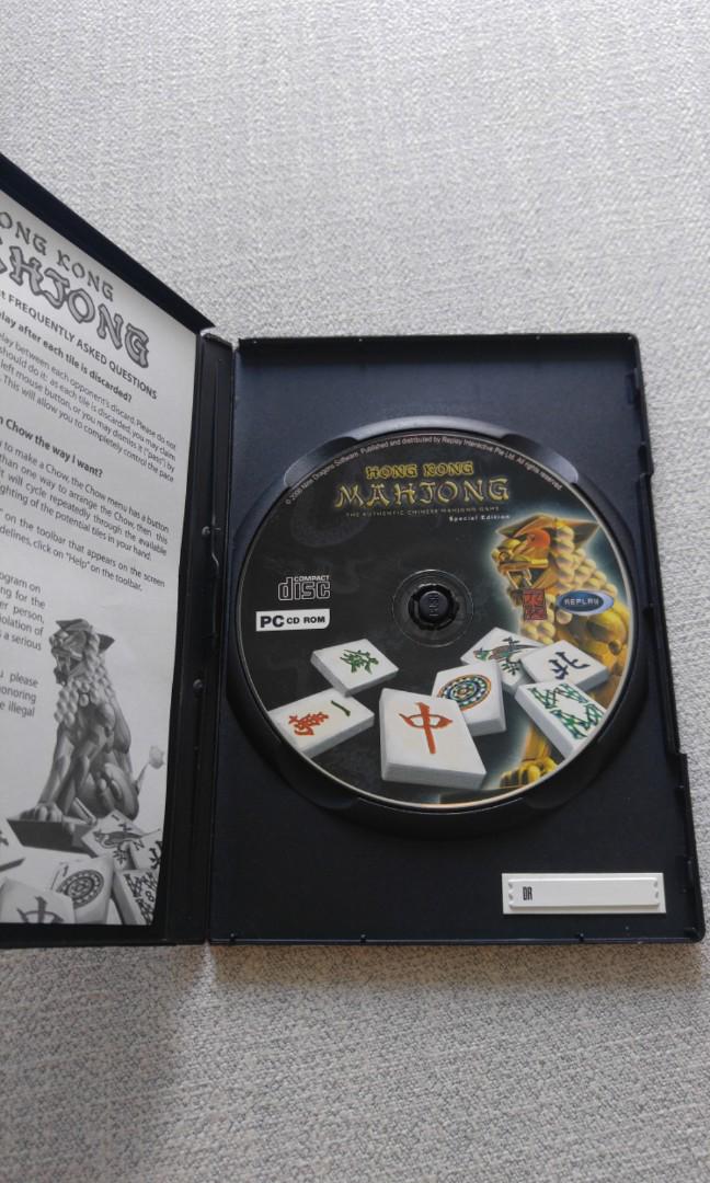 Pc cd rom hong kong mahjong game hobbies toys music media cds