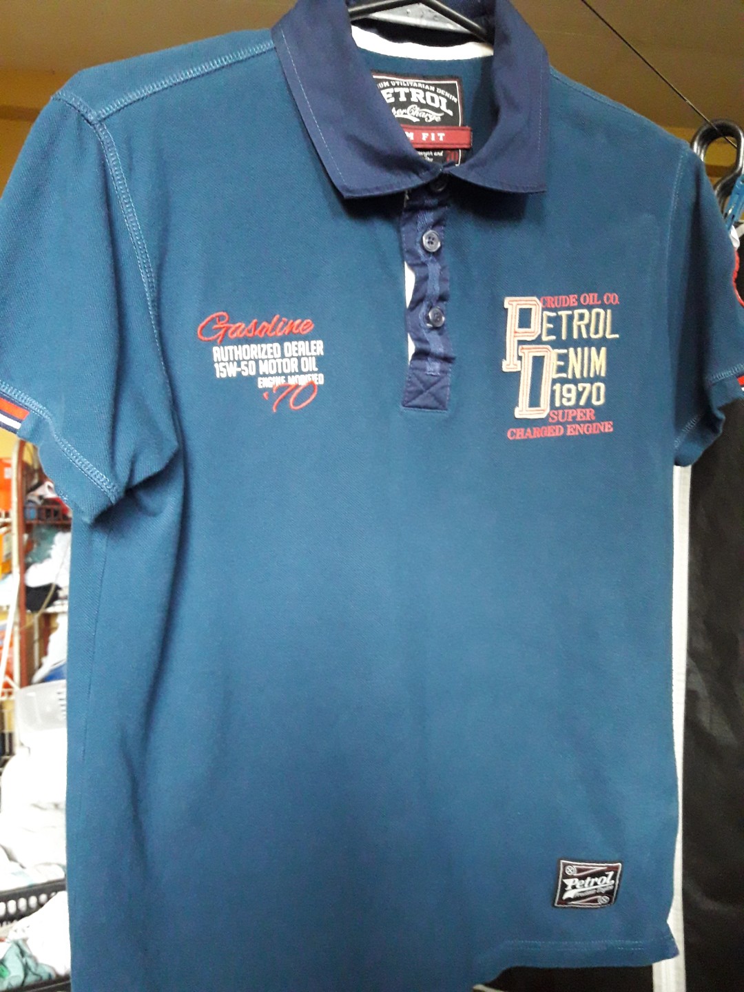 Petrol best sale polo shirt