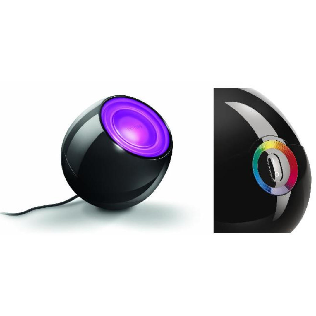 Philips Living Colors Mini LED Mood Lamp Glossy Black