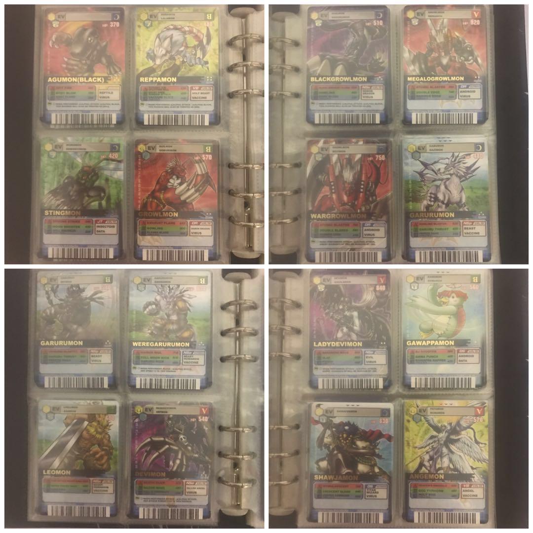 [PRICE DROP] Digimon Data Carddass Cards and Binder, Hobbies & Toys ...