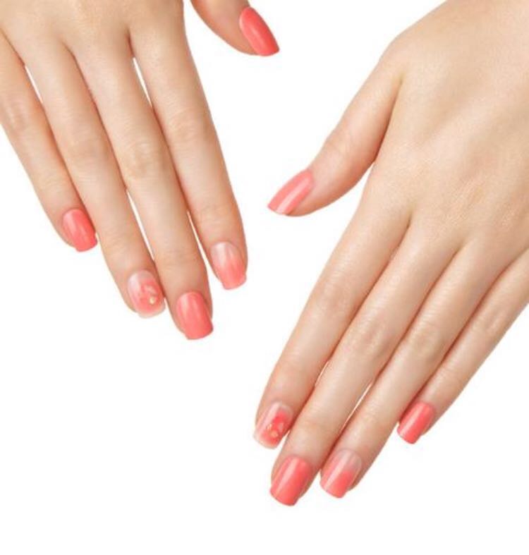 Dashing Diva Mani Press On Coral Drop Health Beauty Hand Foot Care On Carousell