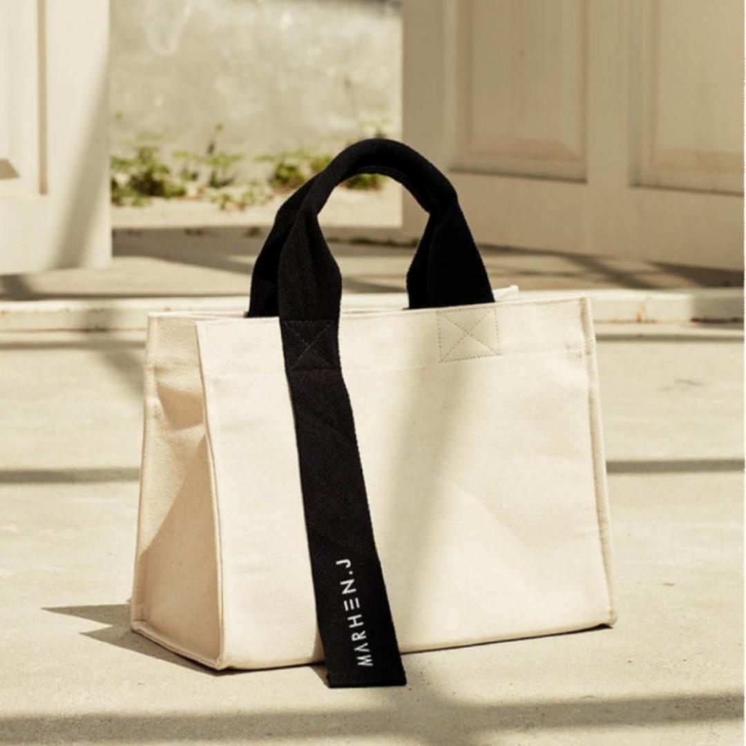 PROMOTION Marhen J Rico Canvas Bag Made in Korea Women s Fashion Bags Wallets Tote Bags on Carousell