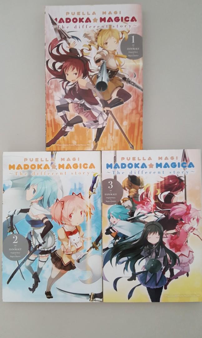 Puella Magi Madoka Magica The Different Story Manga Books Stationery Comics Manga On Carousell