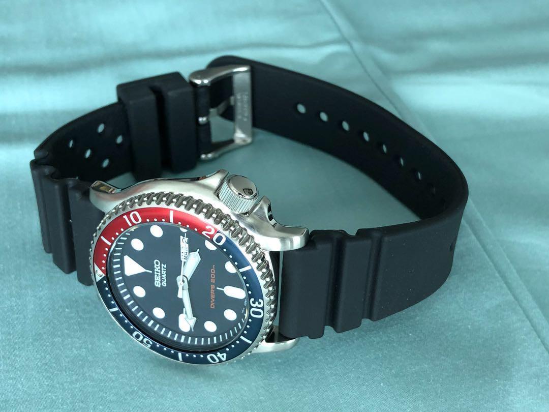 Rare Seiko SHC033 Dive Watch With Rubber Strap, Mobile Phones & Gadgets,  Wearables & Smart Watches on Carousell