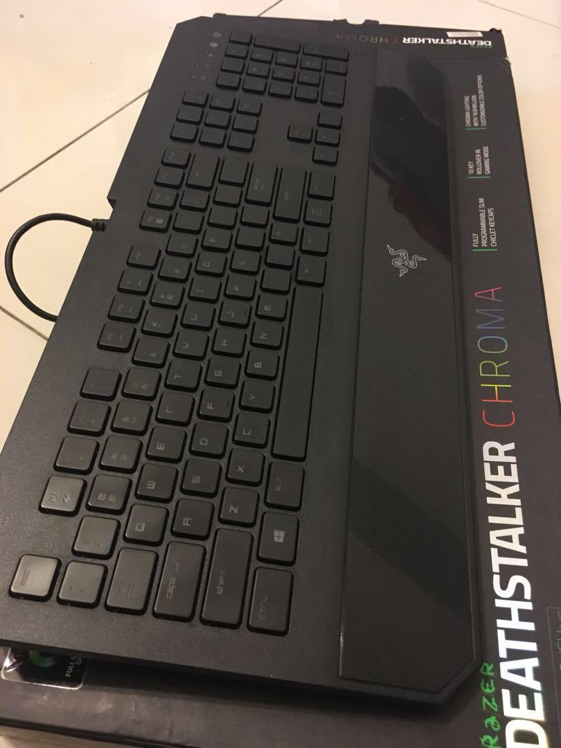 Razer Deathstalker Chroma, Computers & Tech, Desktops on Carousell