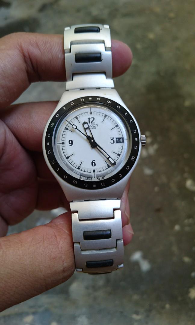 S W A T C H Irony Aluminium Ag 1999 Vintage Men s Fashion