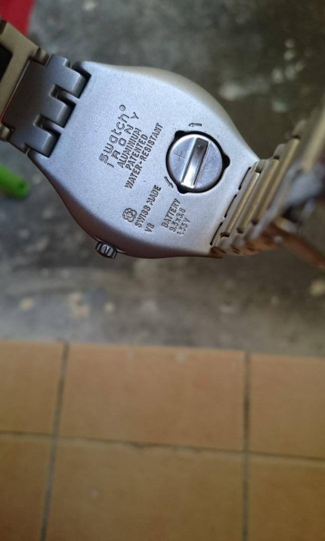 Swatch ag store 1999 irony aluminium
