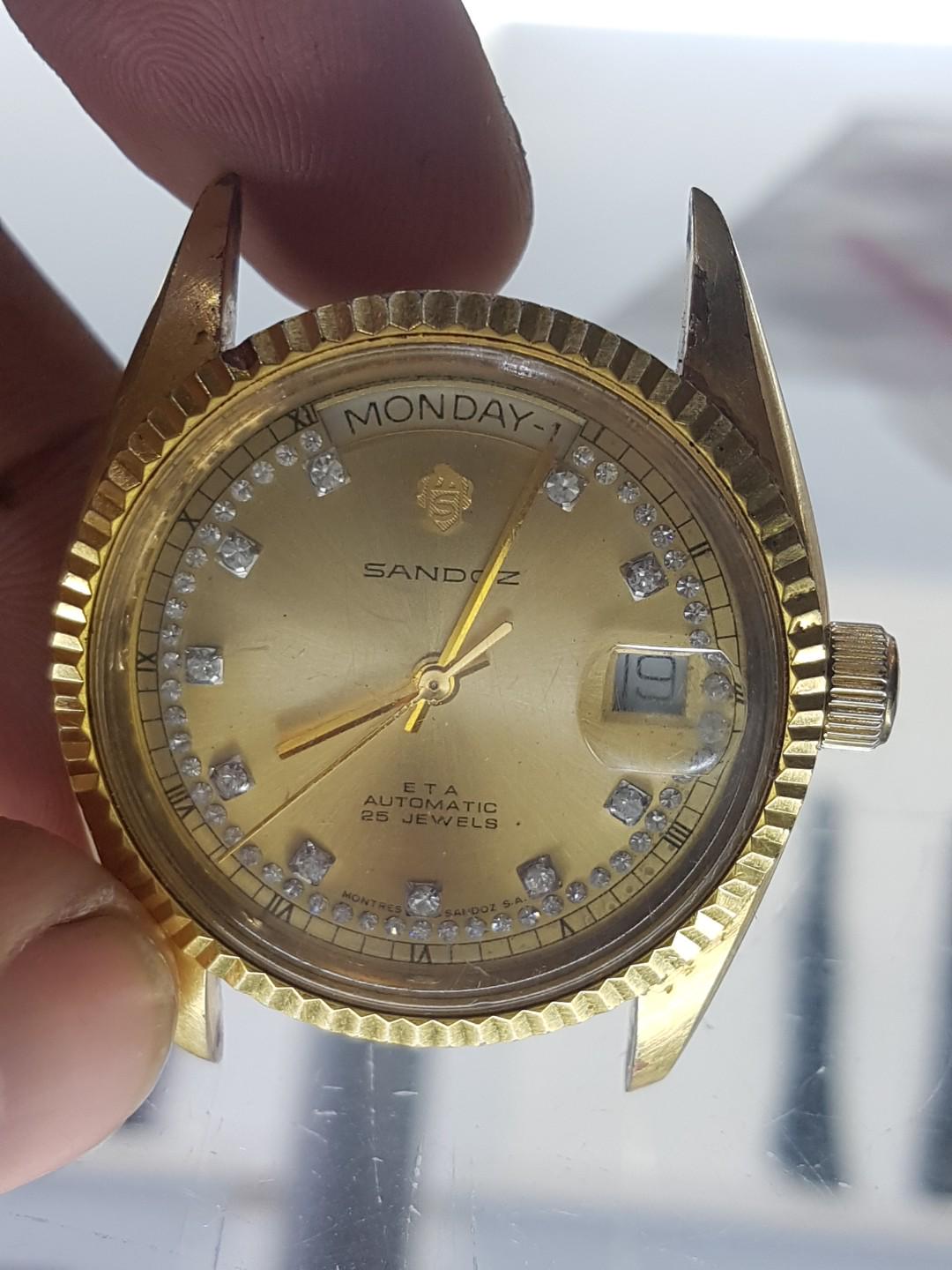 Sandoz President Men s Fashion Watches Accessories Watches on