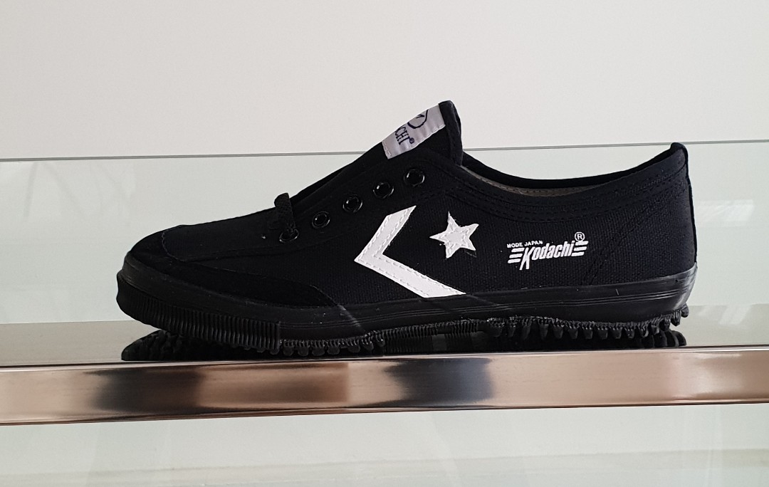 Sepatu Capung Kodachi 8119 Fullblack Fesyen Pria Sepatu Sneakers Di Carousell