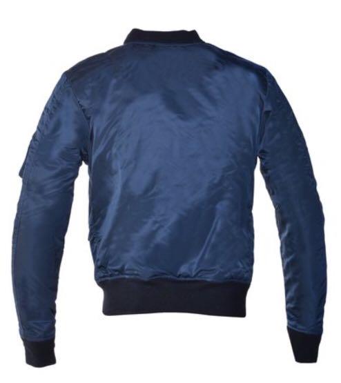 Slim Fit Nylon Flight Jacket 928J