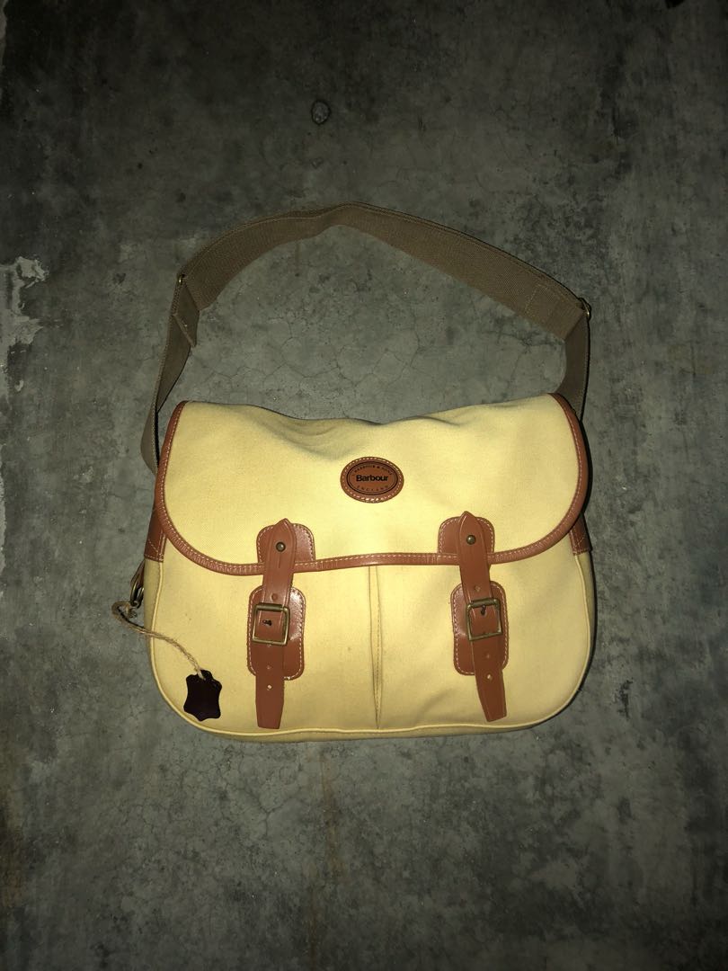 Barbour bag yellow 2025