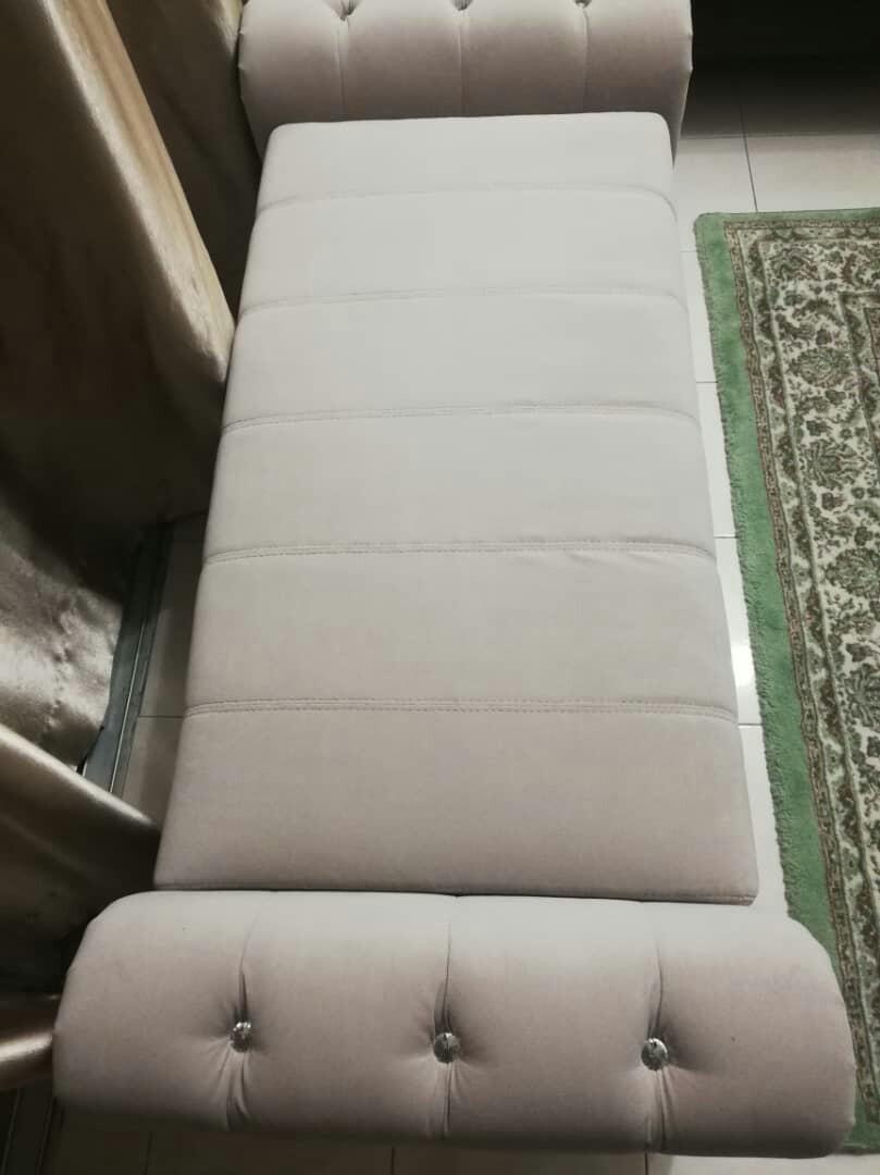 Sofa Bench Light Grey 4 5kaki Pjg