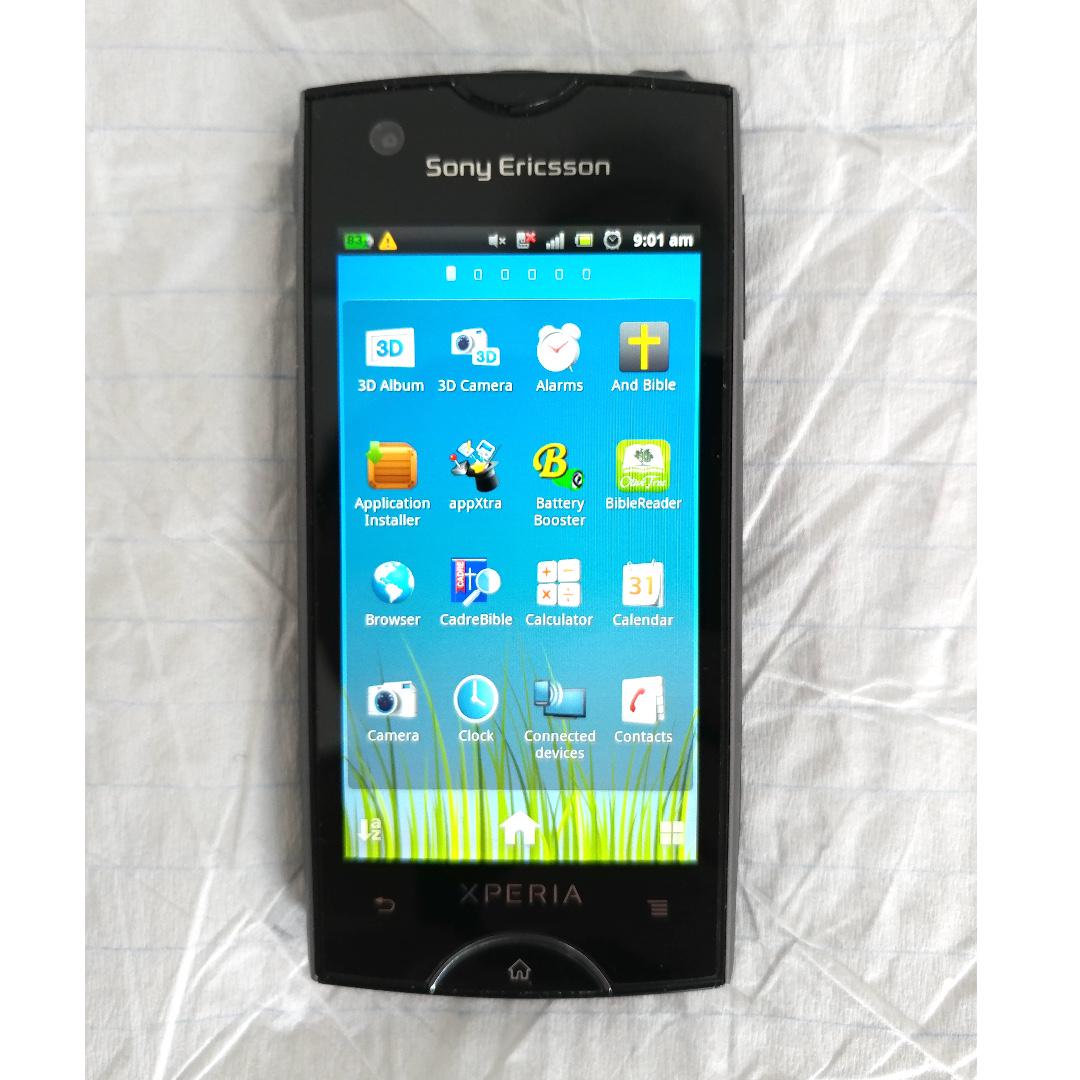 Reduced Sony Ericsson Xperia Ray Black Mobile Phones Tablets Others On Carousell