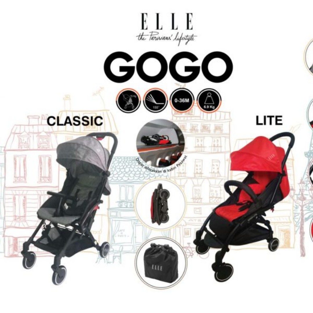 Harga stroller elle gogo clearance