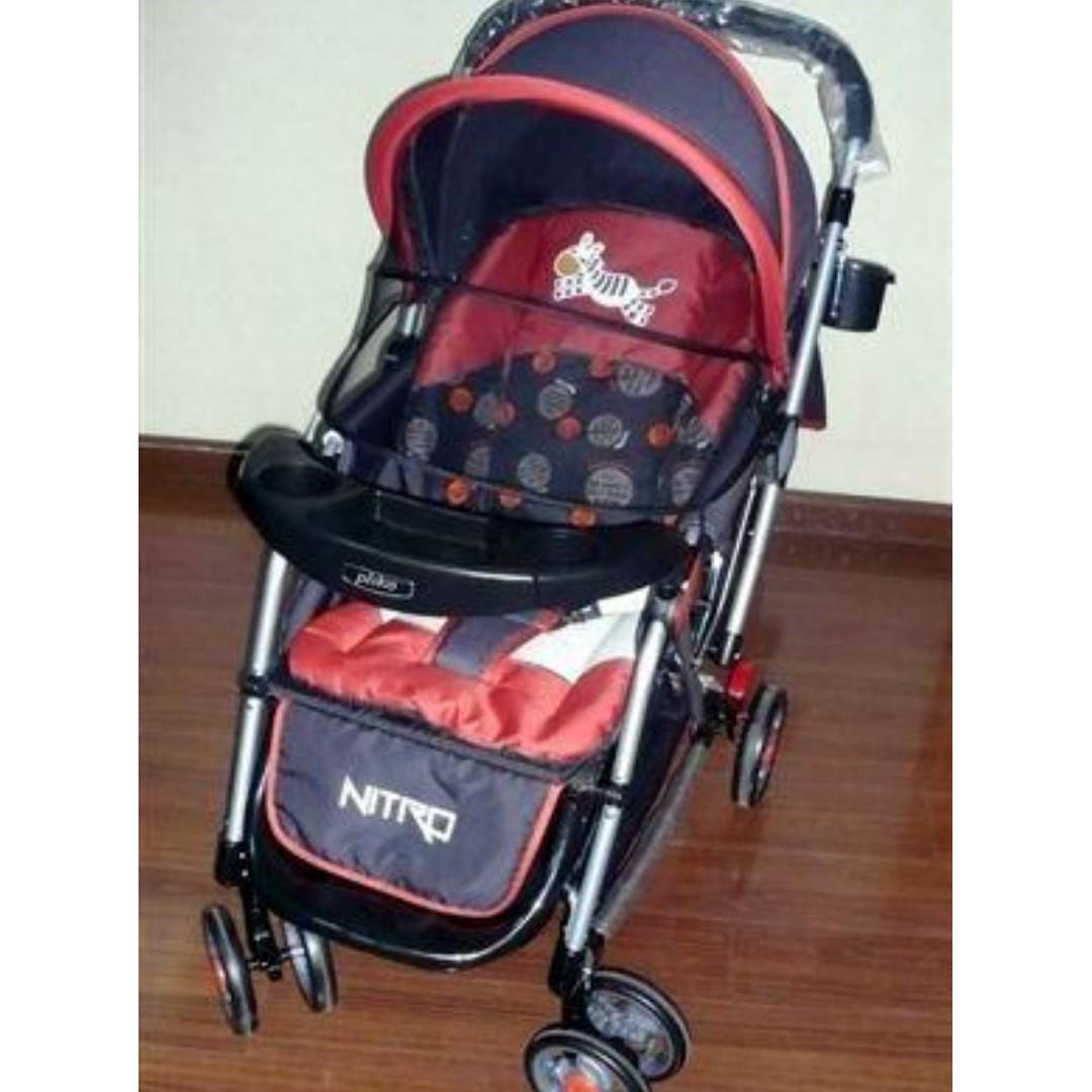 Stroller Pliko Nitro Kereta Dorong Bayi Dorongan Stroler Murah PROMO, Bayi  & Anak, Kereta, Kursi Goyang & Gendongan Bayi di Carousell