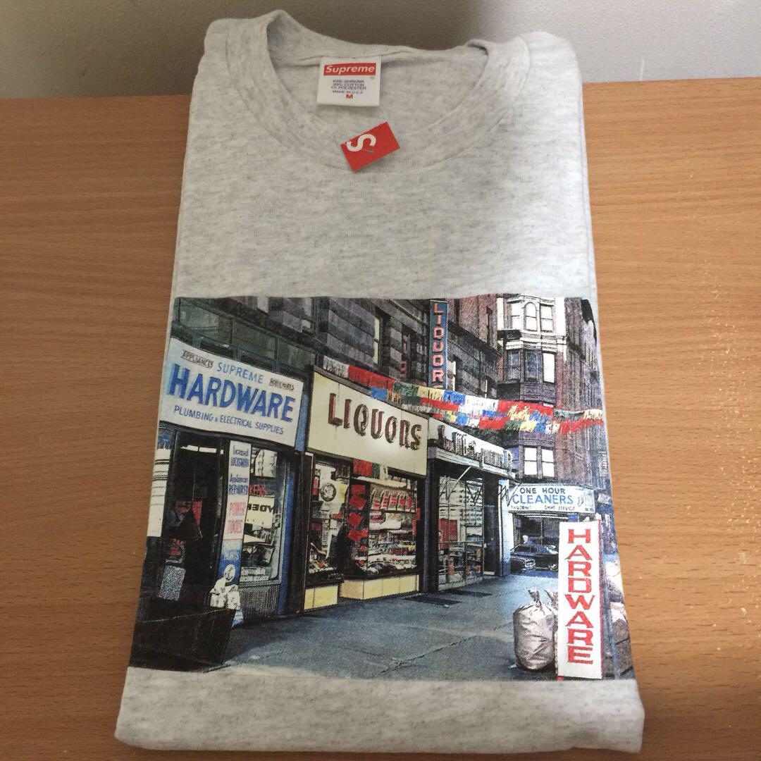 Supreme 2018 SS Week 19 Hardware Tee Size M Ash Grey, 男裝, 外套及