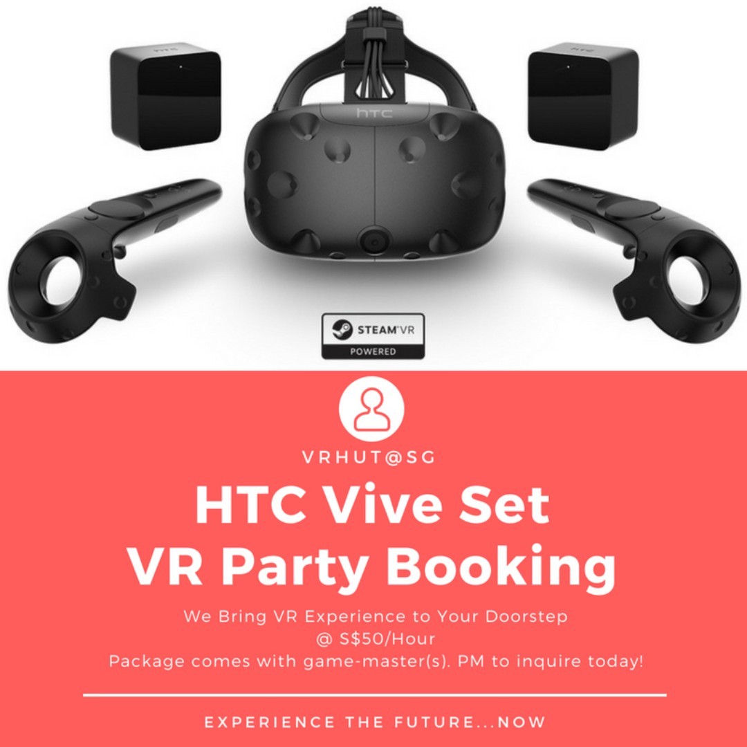 VR Party Booking (half-day) with Facilitator, Sports Equipment, Other ...