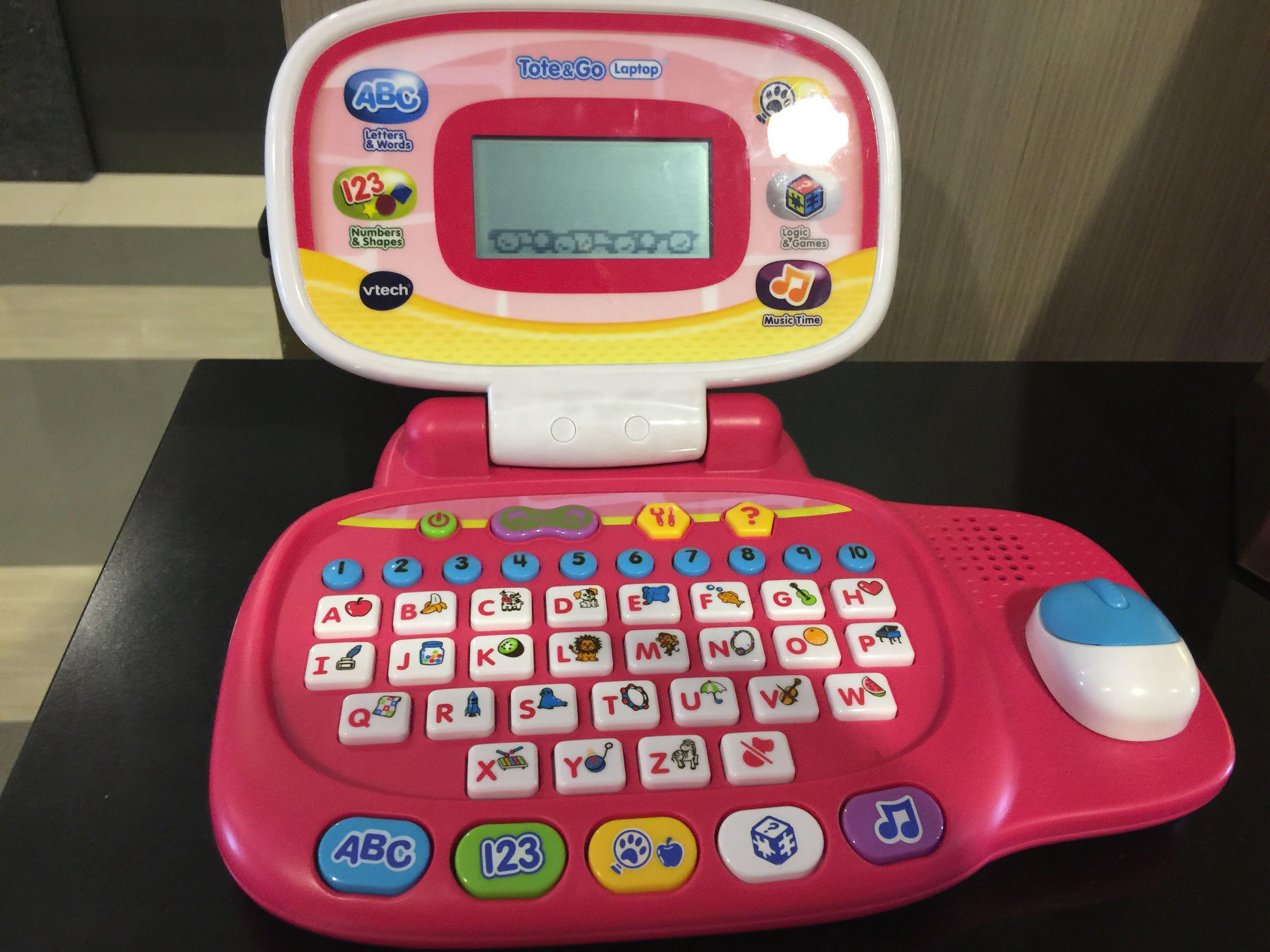 VTech - Tote & Go Laptop with Web Connect - Pink