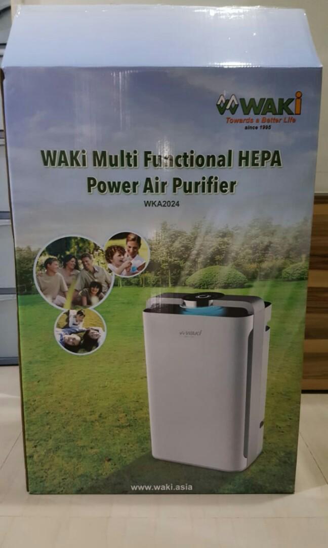 WAKI air purifier/ penyaring udara/ kesehatan, Perabotan Rumah di Carousell